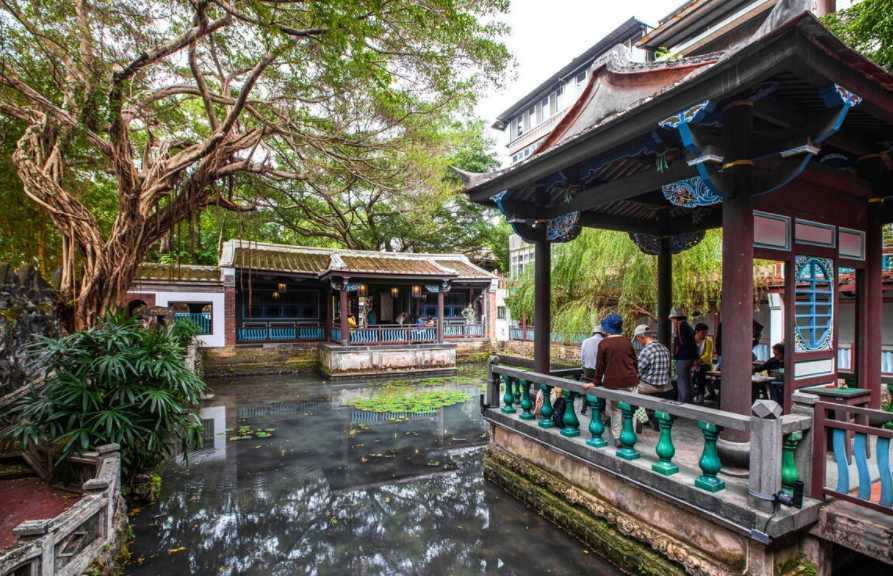 林本源園邸（林家花園）是目前臺灣保存最完整的園林古蹟，園內有不定期展演活動。（圖片取自／新北市政府觀光旅遊網）