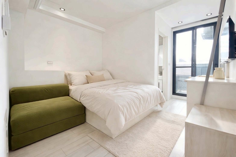 超新電梯套房☆流理台☆陽台獨洗曬☆子母車（第1張）