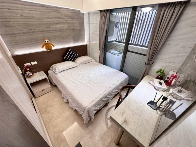 ✨全新台電兩房😘電梯💕子母車❤️陽台獨洗曬💎可租補(第5張)