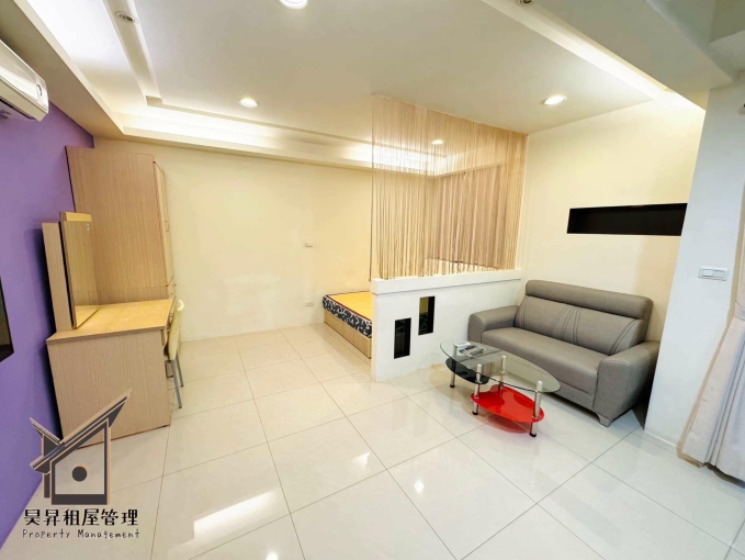 類一房一廳🉑️租補💟走路到LALAPORT💟陽台獨洗曬💟雙門冰箱💟子母車、飲水機（第1張）