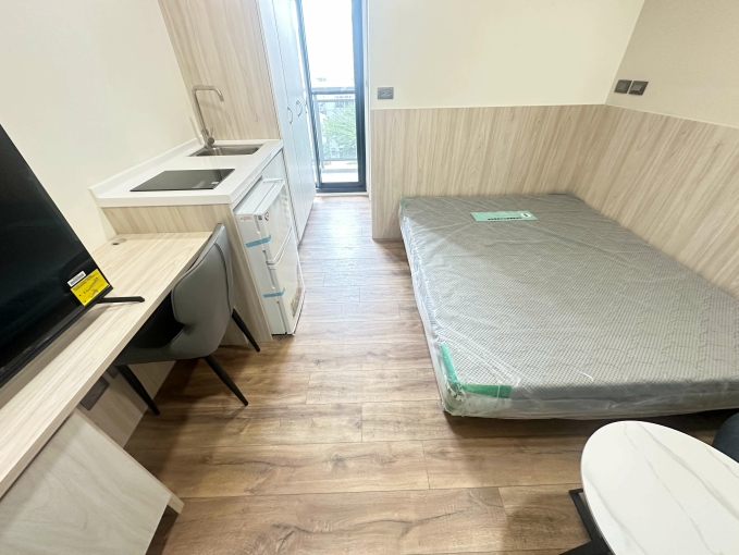 全新未住🍀陽台獨洗🍀台電分算🍀租屋補助🍀電梯🍀子母車🍀管理員🍀流理台🍀飲水機🍀獨立機車位（第5張）