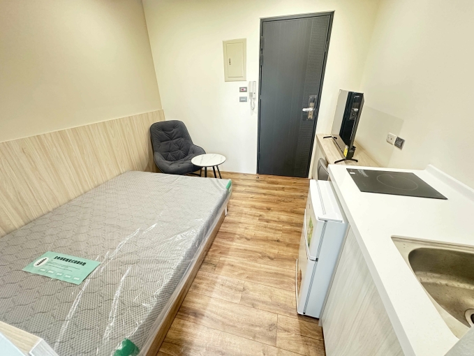 全新未住🍀陽台獨洗🍀台電分算🍀租屋補助🍀電梯🍀子母車🍀管理員🍀流理台🍀飲水機🍀獨立機車位（第6張）