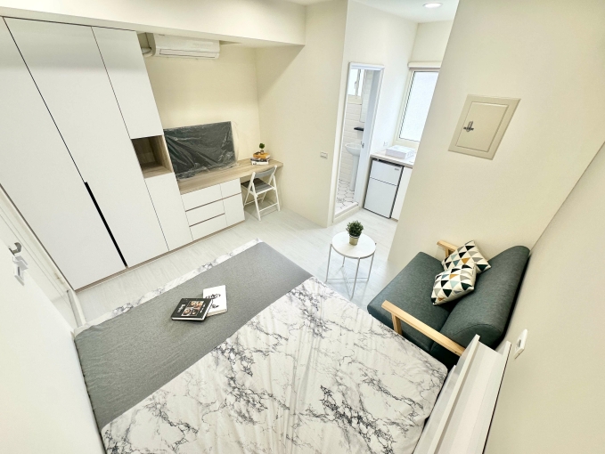 🔥西區陽台獨洗🔥電梯套房🔥流理台飲水機子母車🔥走路中護（第11張）