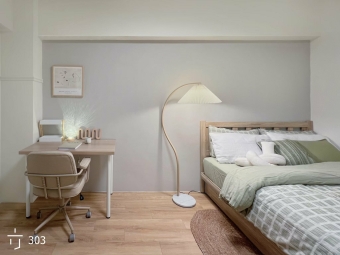 市政府生活圈｜四川三街獨立套房 近七期、文心路、台灣大道（第4張）