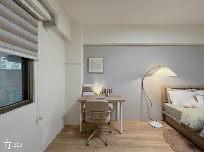 市政府生活圈｜四川三街獨立套房 近七期、文心路、台灣大道（第1張）