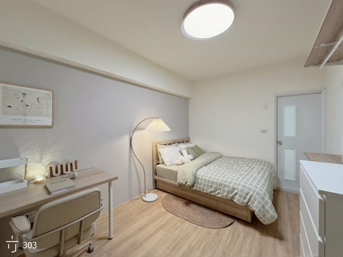 市政府生活圈｜四川三街獨立套房 近七期、文心路、台灣大道（第5張）