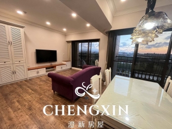 🐱可養貓/竹北河岸第一排/驚艷級皇宮等級/滿滿系統櫃/家具電齊全🐱（第2張）