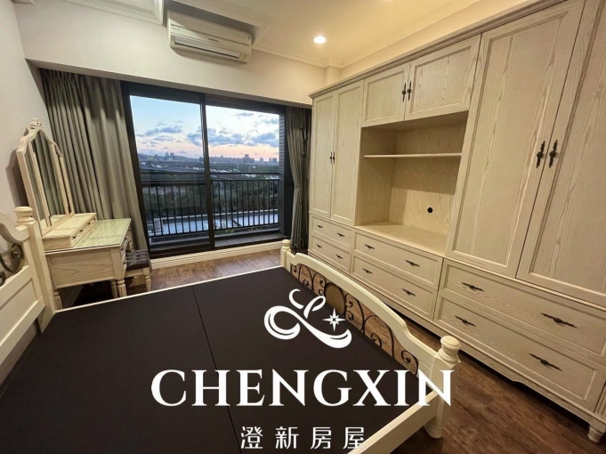 🐱可養貓/竹北河岸第一排/驚艷級皇宮等級/滿滿系統櫃/家具電齊全🐱(第9張)