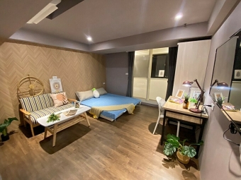 ⭐️台北橋捷運陽台套房/可寵物可補助/代收包裹（第1張）