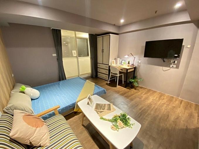 ⭐️台北橋捷運陽台套房/可寵物可補助/代收包裹(第2張)