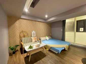 ⭐️台北橋捷運陽台套房/可寵物可補助/代收包裹（第3張）