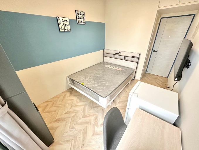 珍珠奶茶不要珍珠✨可租補✨陽台獨洗💕近逢甲 中央公園⚡宇你相見（第4張）