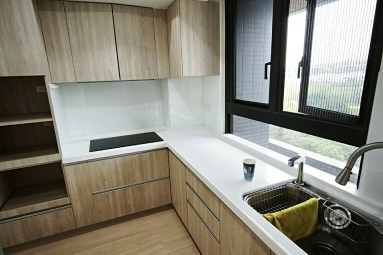 兆基社會住宅🏠稀有電梯1房大廚房空間家具齊全（第4張）