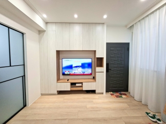 全新完工@正一房一廚一衛@大金變頻冷氣☆電動沙發～（第5張）