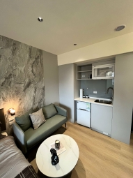 【全新完工】獨立陽台｜有浴缸｜乾濕分離｜設計套房｜可月租｜可租補｜可貓一人住的質感生活｜專為高端租客打造｜全棟管理、設備齊全（第2張）