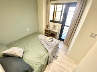 機車位走路崇德萬客火鍋可租房屋補助北屯過一個路口北區秒殺整棟新蓋全新未住採光超好小資族多間可選任你挑選間間陽台獨洗曬部分流理台電梯套房（第6張）