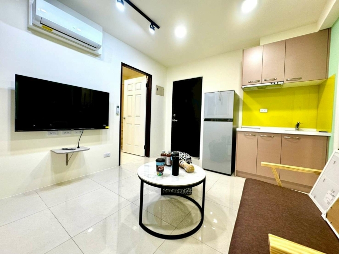 📣【MRT新莊站】可租補✨全新1房1廳馬卡龍奶油風美居|獨洗曬✨(第1張)