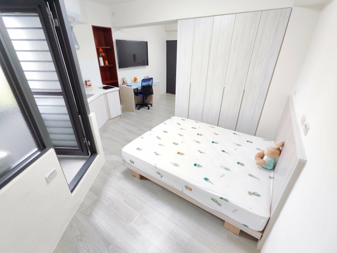 全新裝潢💗台水台電🌈雙租補✔陽台獨洗💗流理台｜逢甲 - Image 6