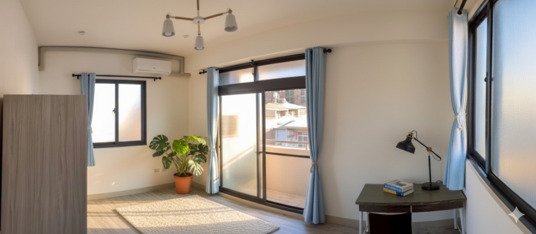 東海 / 一房一廳 / 電梯「大」套房:獨洗、有陽台、台電計費 - Image 5