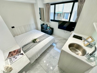 頂級裝潢質感好宅😍可雙租補✅可貓狗✅陽台獨洗曬✅掀床收納✅半年.年繳優惠💕💕（第6張）