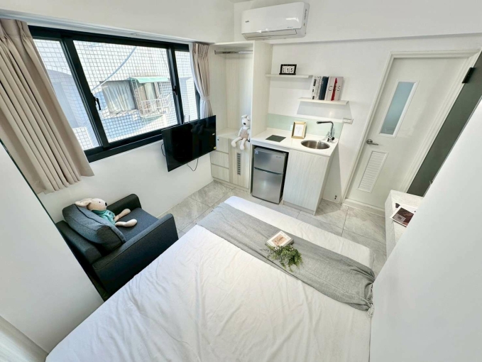 頂級裝潢質感好宅😍可雙租補✅可貓狗✅陽台獨洗曬✅掀床收納✅半年.年繳優惠💕💕（第1張）