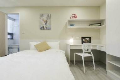 🔥北區電梯套房🔥陽台獨洗🔥飲水機子母車🔥走路中科大（第6張）