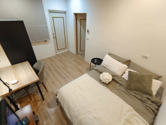 台中水電全包199.101.超大空間可住兩人獨洗曬台中北區高質感套房出租/獨曬陽台/一房一廳一衛/一方生活 - Image 11