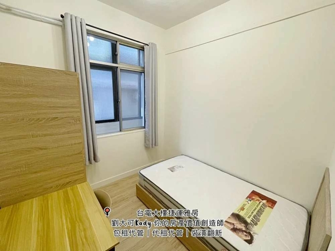 💓台電大樓捷運/師大/全新裝潢採光雅房/獨立陽台👍(第1張)