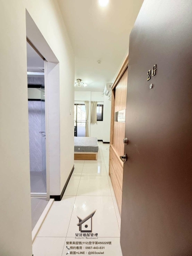 真心推薦 絕對值得來看房🍎走路到興大🉑️租補🉑️雙租補🍎陽台獨洗曬🍎乾溼分離🍎室內機車位🍎子母車（第9張）