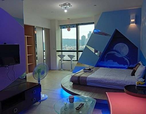 亞灣區85大樓高質感浪漫海洋風溫馨套房 - Image 4