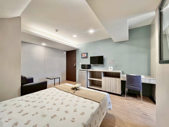 大間就是讚💯陽台獨洗📍代收包裹📍有微波爐📍靠近中國醫(第5張)