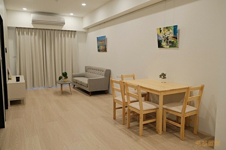 兆基社會住宅🏠全新高級裝潢2房含車/可租補/看屋+line（第1張）