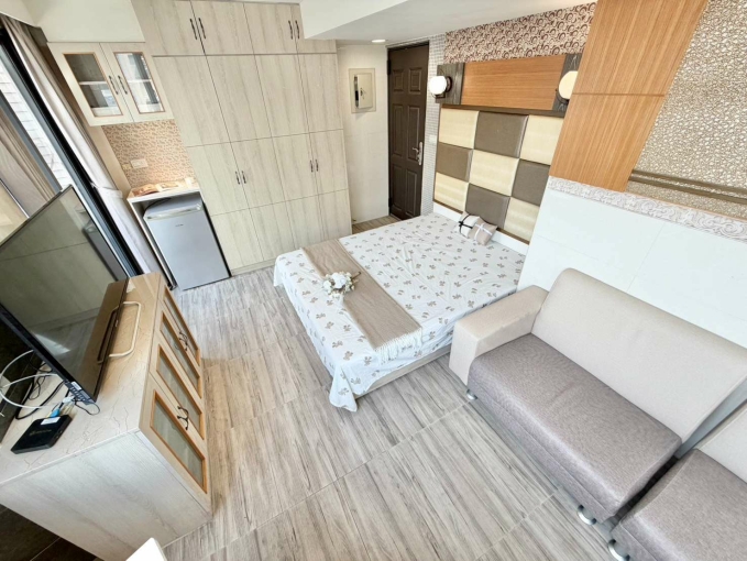 珍珠奶茶不要珍珠✨可租補✨陽台獨洗💕近一中 中友⚡宇你相見（第7張）