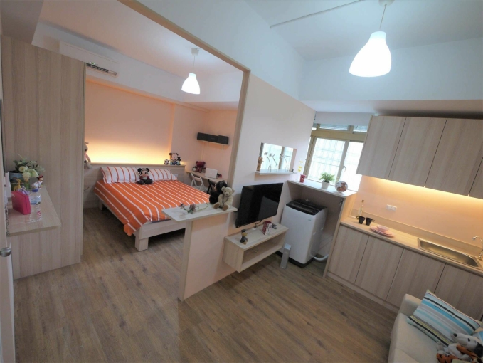 屋主自租~可租補~台電~軟體園區全新1房1廳1陽台超級大套房（第8張）