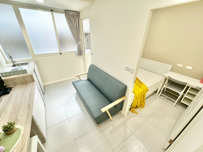 全新裝潢☆雙租補☆正一房一廳☆陽台流理台（第2張）