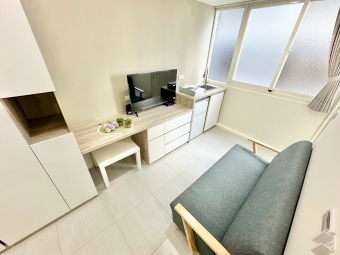 全新裝潢☆雙租補☆正一房一廳☆陽台流理台（第3張）