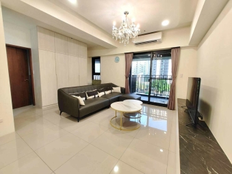 🌟大客廳面公園！洲際W｜質感滿分｜全配家具｜禁菸寵（第1張）