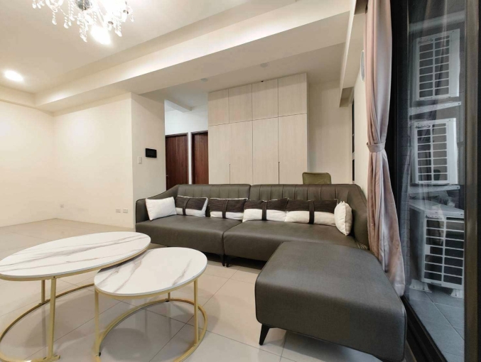 🌟大客廳面公園！洲際W｜質感滿分｜全配家具｜禁菸寵（第2張）