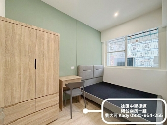 💓徐匯中學捷運/全新裝潢可租補可養貓/陽台兩房/台電（第6張）
