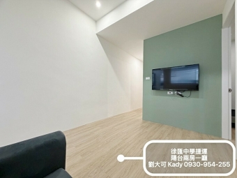 💓徐匯中學捷運/全新裝潢可租補可養貓/陽台兩房/台電（第15張）
