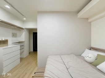 96五號房西屯/市政捷運站/租屋補助/電梯套房/獨立衛浴儲熱/對外窗/洗脫烘(1號房)（第11張）