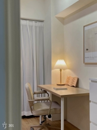 96五號房西屯/市政捷運站/租屋補助/電梯套房/獨立衛浴儲熱/對外窗/洗脫烘(1號房)（第7張）