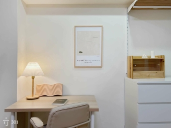 96五號房西屯/市政捷運站/租屋補助/電梯套房/獨立衛浴儲熱/對外窗/洗脫烘(1號房)（第1張）