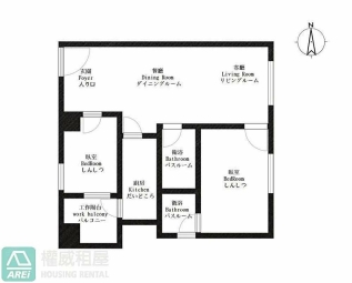可租補×寵物宅高樓景觀×大面寬採光×家樂福×和築豐光2+1房（第2張）