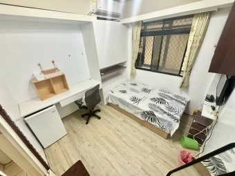 科博館旁小資套房❤️可租補✨室內機車位✨免投幣洗衣✨無菸環境（第1張）