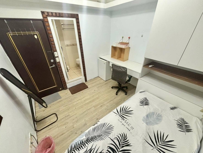 科博館旁小資套房❤️可租補✨室內機車位✨免投幣洗衣✨無菸環境（第5張）