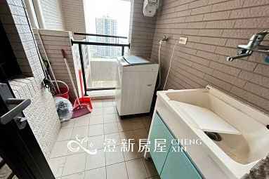 走路十分鐘到竹北高鐵/高樓層景觀戶/附平面雙車位/11月起租（第12張）