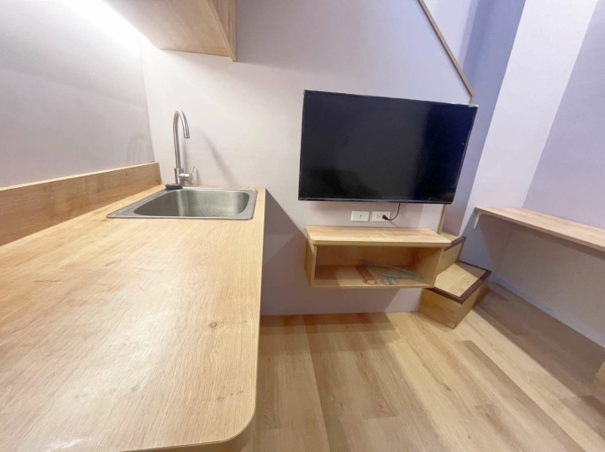 樓中樓🍀一房一廳🍀租屋補助🍀流理臺🍀電梯管理員🍀子母車🍀機車位（第5張）