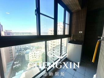 🎉水瀧重劃區/高樓層頂樓不怕吵/無限棟距視野戶/前後大陽台格局方正採光好/衛浴開窗通風佳/傢俱電可談/可公司行號承租報稅🎉（第7張）