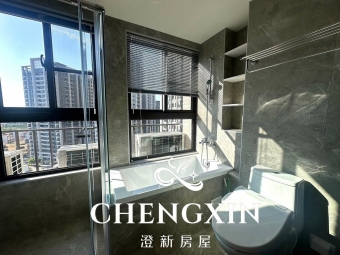 🎉水瀧重劃區/高樓層頂樓不怕吵/無限棟距視野戶/前後大陽台格局方正採光好/衛浴開窗通風佳/傢俱電可談/可公司行號承租報稅🎉（第12張）